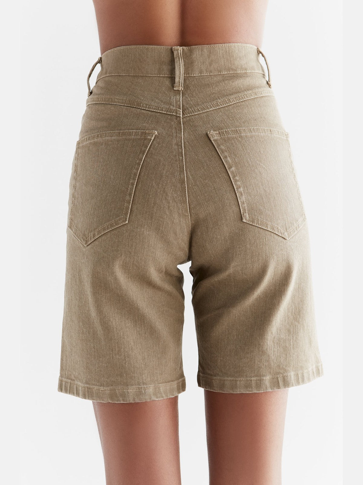 WA3018-403 | Damen Denim Shorts in Ton Waschung - Caribe